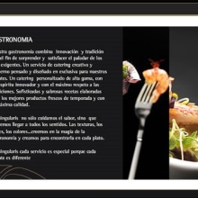 Singularis Catering Website. Un projet de Design  , et Programmation de Adrian Gonzalez - 18.06.2010