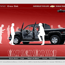Chevrolet Cheyenne. Design, Advertising, and UX / UI project by Abraham Gonzalez - 06.26.2010