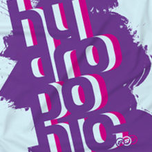 Diseños de camisetas para Hydroponic. Design project by Guillermo Lucini - 07.09.2010