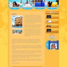 Diseño de Sitio Web Hotel Playa Azul, en Cozumel Q. Roo - México. Un proyecto de Diseño y UX / UI de Leydi Alejandra Marí Rivero - 14.07.2010