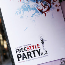 FreeStyle Party . 06&07. Design, and Traditional illustration project by ricardo macedo - 08.04.2010