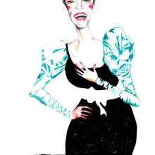 La maja vestida. Un progetto di Illustrazione tradizionale di Isabel García Montesinos - 04.09.2010