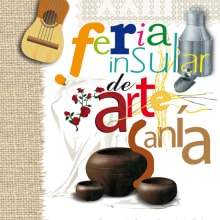 XXIII Feria Insular de Artesanía de La Palma . Design, Traditional illustration, and Advertising project by Miguel Ángel Sosa Hernández - 09.09.2010