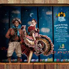 San Juan de Brasil. Design, Traditional illustration, and Advertising project by Túlio Ciro Mesquita Pinheiro - 09.09.2010