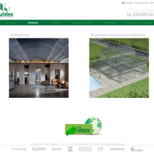 Web Buildex. Un proyecto de Diseño y Publicidad de Juan Miguel Cubas Gárate - 17.09.2010