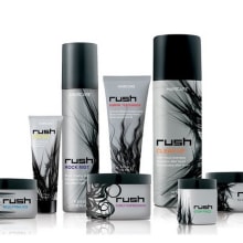 RUSH haircare. Design project by Clara Roma - 09.22.2010
