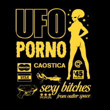 UFO Porn. Design, Ilustração tradicional, Publicidade, e Cinema, Vídeo e TV projeto de Leone - 21.09.2010