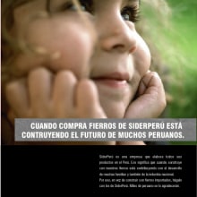 Aviso Revista SIDERPERU. Un proyecto de Diseño y Publicidad de Juan Miguel Cubas Gárate - 29.09.2010