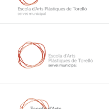 pruebas logo Escola d'Arts Plàstiques.  project by Jose Bautista Gallego - 10.03.2010
