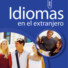 Idiomas en el extranjero 2009 (catálogo). Un proyecto de Dirección de arte y Diseño de la información de Jesús Hernando - 28.11.2008