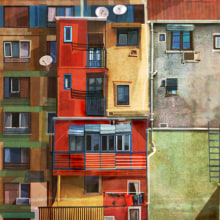 Barrio Vallekas. Traditional illustration project by Eva Vázquez - 09.30.2010