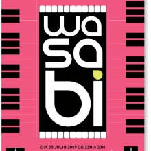 Cartel Wasabi. Un proyecto de Diseño de Eric Corretje Zamora - 01.10.2010