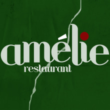 Restaurante Amélie Ein Projekt aus dem Bereich Design, Br, ing und Identität, Verlagsdesign, Grafikdesign, Innenarchitektur und Kino von Olatz Altuna Urkia - 06.10.2010