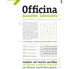Especimen Officina. Design projeto de Máximo Sánchez Luna - 08.10.2010