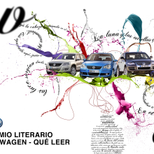 Concurso Volkswagen - Qué leer. Un proyecto de Diseño de Jose Antonio Montero Sandoval - 14.10.2010