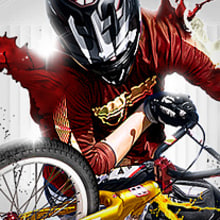 BMX Freestyle art. Un proyecto de Diseño e Ilustración tradicional de Alex Heuchert - 20.10.2010