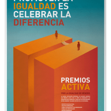 Cartel Premios Activa. Un proyecto de Diseño y Publicidad de Héctor Delgado Ros - 25.10.2010