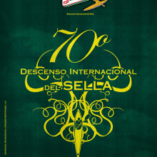 70º Descenso del Sella. Design, Ilustração tradicional, e Publicidade projeto de Tato Santiago - MDKdesign - 26.10.2010