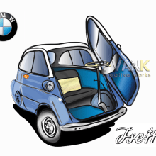 BMW Isetta. Design, and Photograph project by ivank - 11.05.2010