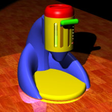 Injectadoras. Design, e 3D projeto de Maria Jose Flores - 05.11.2010
