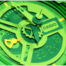 Casio G-Shock GA-110  . Design, Ilustração tradicional, Fotografia, e 3D projeto de Lobulo - 15.11.2010