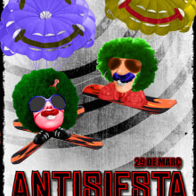 Antisiesta 2008. Design, Traditional illustration, and Photograph project by Marc Perelló - 11.18.2010
