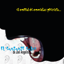 Cartel El cantante calvo. Design, and Advertising project by Emma Álvarez Manero - 11.29.2010