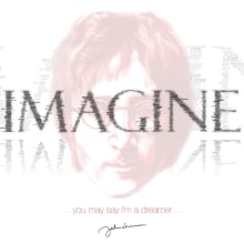 Imagine. Design e Ilustração tradicional projeto de m creativa - 29.11.2010