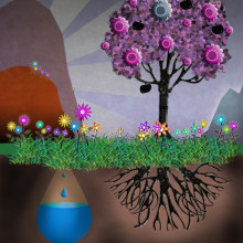 DOVE the tree Ein Projekt aus dem Bereich Design und Traditionelle Illustration von egarcigu - 30.11.2010