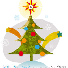 RD2 les desea Feliz Navidad. Un progetto di Design e Illustrazione tradizionale di RD2Graphics& Communication - 16.12.2010