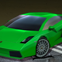 Lamborghini Gallardo. 3D project by Rob Diaz - 12.19.2010