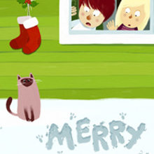 Feliz Navidad!!. Traditional illustration project by Oriol Vidal - 12.22.2010