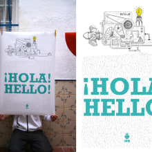 Carteles. Serie blanco. Design, Traditional illustration, and Advertising project by luego estudio - 12.23.2010
