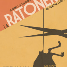 Cartelería La Ratonera. Un proyecto de Diseño e Ilustración tradicional de Martín Brotons Botella - 23.12.2010