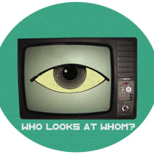 Who Looks at whom. Design, and Traditional illustration project by Oscar Angel Rey Soto - 12.31.2010