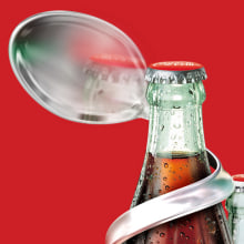 Coca-Cola 2. Un proyecto de Diseño, Ilustración tradicional, Publicidad y 3D de Carlos Abril González - 03.01.2011