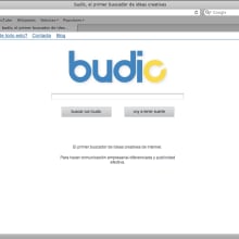 budic: el primer buscador de ideas creativas de internet. Design, and Advertising project by José Luis Vega Pérez - 01.03.2011
