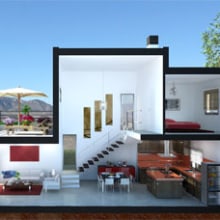 Perspectivas Arquitectura.. Un proyecto de 3D de Victor Moreno - 10.01.2011