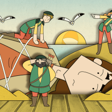 Gulliver - Cuento Interactivo. Un proyecto de Ilustración tradicional de RQL MAYORAL - 13.01.2011