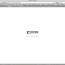 Web de System Institut. Design, Advertising, Programming, Photograph, and UX / UI project by Mireia Font Cors - 01.28.2011
