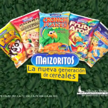 Maizoritos. Ilustração tradicional, e Publicidade projeto de Marcos Andrade Prieto - 31.01.2011