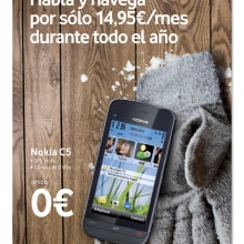 PLV Vodafone. Publicidade projeto de MAGS - 02.02.2011