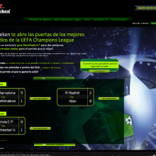 BackStadium Heineken. Design, Advertising, Programming & IT project by Beatriz Padilla - 02.07.2011