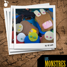 Les Monsters. Un proyecto de Diseño de Les Crudites - 13.02.2011