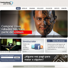 No Compro Robado - Website. Design, Programming, UX / UI & IT project by Mario Rene Esposito - 02.15.2011