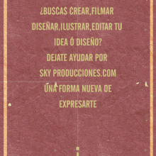 avisos sky. Design project by peter macias - 02.20.2011