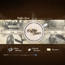 Coffee Town. Design, and UX / UI project by José Carlos Martínez Maillo - 03.05.2011