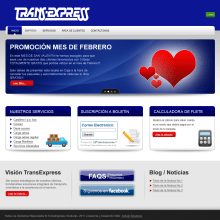 TransExpress Honduras. Design, Traditional illustration, Programming, UX / UI, and 3D project by Cesar Daniel Hernández - 03.10.2011