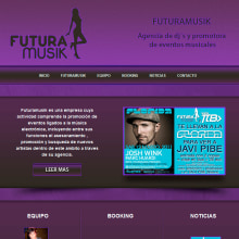 Futuramusikweb. Un proyecto de  de Renemoto2 - 11.03.2011