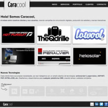 Nuevo Caracool.net. Un proyecto de Diseño, Programación y UX / UI de Caracool - 12.03.2011